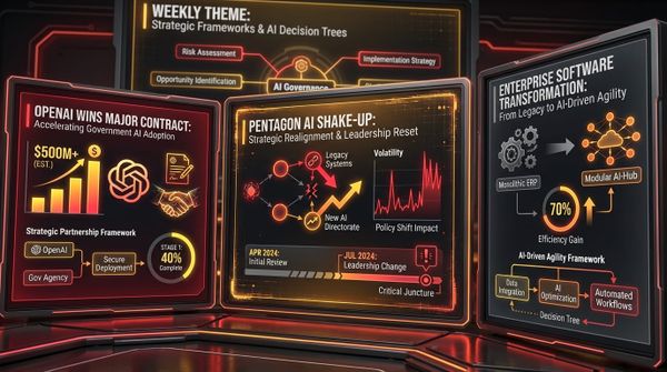 GenAI Daily - March 1, 2026: Pentagon AI Shake-Up, OpenAI Wins Contract, Enterprise Software Transformation
