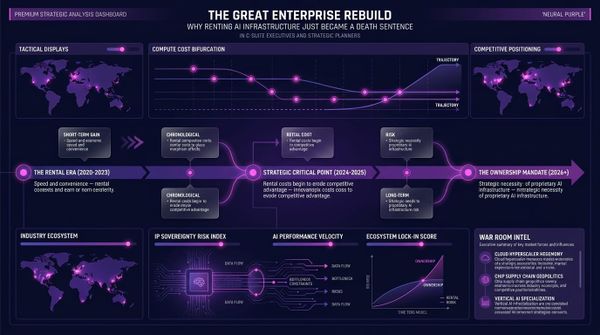 The Great Enterprise Rebuild: Why Renting AI Infrastructure Just Became a Death Sentence