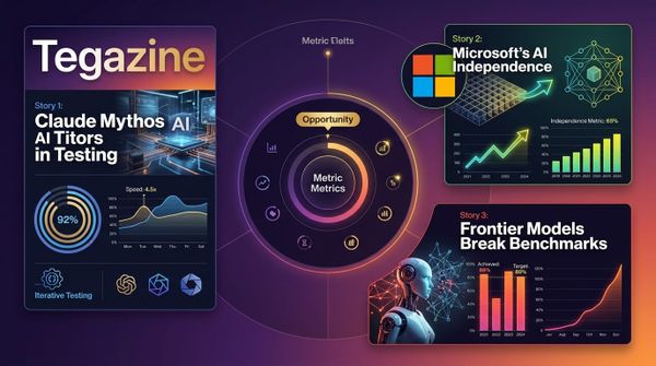 GenAI Daily - April 5, 2026: Claude Mythos in Testing, Microsoft's AI Independence, Frontier Models Break Benchmarks