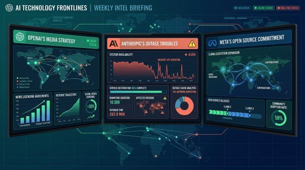 GenAI Daily - April 9, 2026: OpenAI's Media Strategy, Anthropic's Outage Troubles, Meta's Open Source Commitment