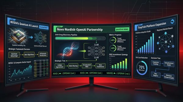 GenAI Daily - April 16, 2026: NVIDIA's Quantum AI Launch, Novo Nordisk-OpenAI Partnership, TinyFish Platform Expansion