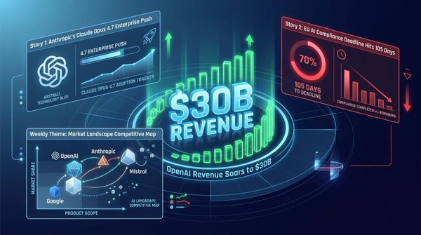 GenAI Daily - April 20, 2026: Anthropic's Claude Opus 4.7 Enterprise Push, EU AI Compliance Deadline Hits 105 Days, OpenAI Revenue Soars to $30B