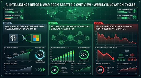 GenAI Daily - April 28, 2026: OpenAI-Microsoft Partnership Shift, Enterprise AI Orchestration Scales, Major Workforce Restructuring Continues
