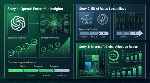 GenAI Daily - May 8, 2026: OpenAI Enterprise Insights, EU AI Rules Streamlined, Microsoft Global Adoption Report