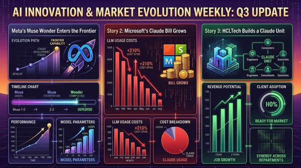 GenAI Daily - October 13, 2026: Meta's Muse Wonder Enters the Frontier, Microsoft's Claude Bill Grows, HCLTech Builds a Claude Unit