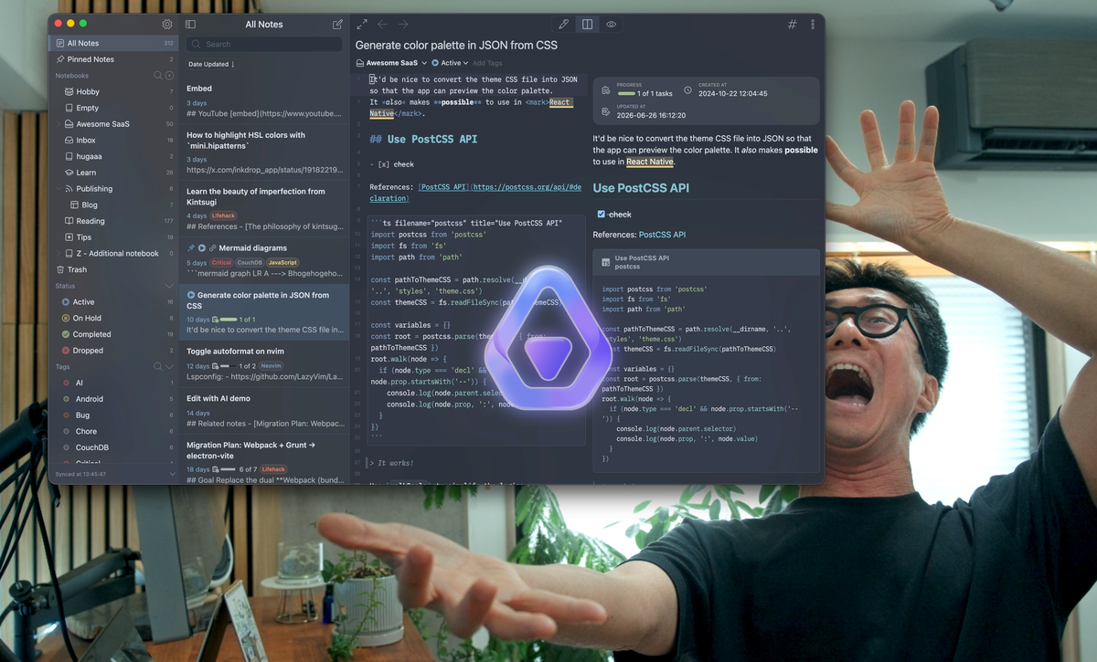 Inkdrop Roadmap vol.6: Completed 🎉 — Now preparing for the official v6 release