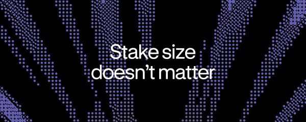 Your stake size matters less than you think
