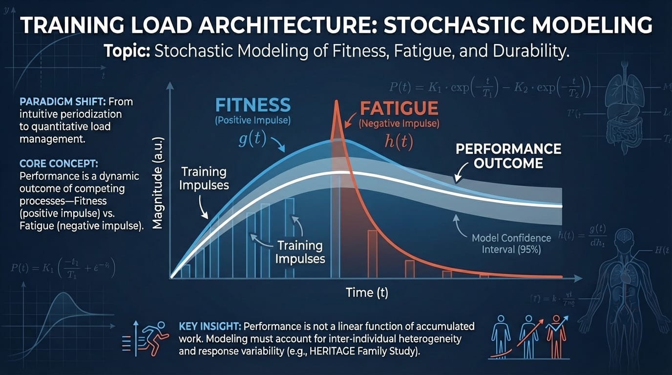 Entry #025: Training load metrics — Fitness/fatigue balance, acute:chronic workload ratio, decoupling.