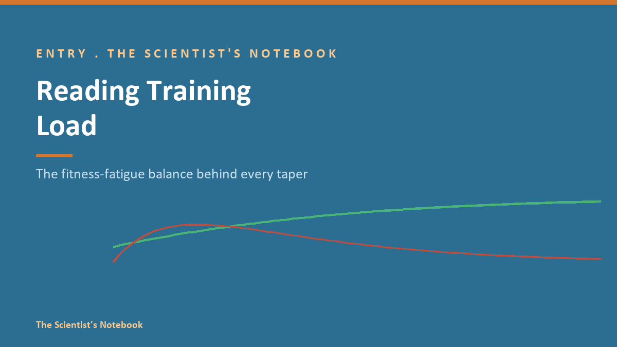 Entry #034: Reading Training Load: The Fitness-Fatigue Balance