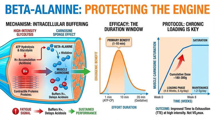 Entry #010: Beta-alanine supplementation to extend time to exhaustion in endurance tasks