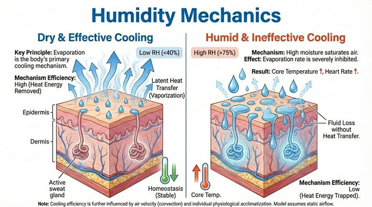 Entry #019: The influence of humidity on sports performance