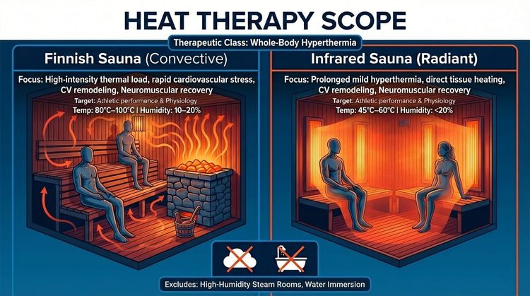 Entry #014: The use of Finnish and Infrared sauna for recovery and training
