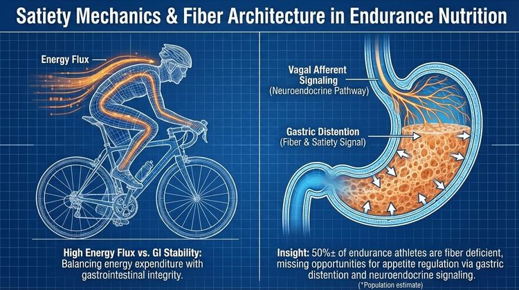 Entry #021: Satiety Mechanics and Fiber Architecture in Endurance Nutrition