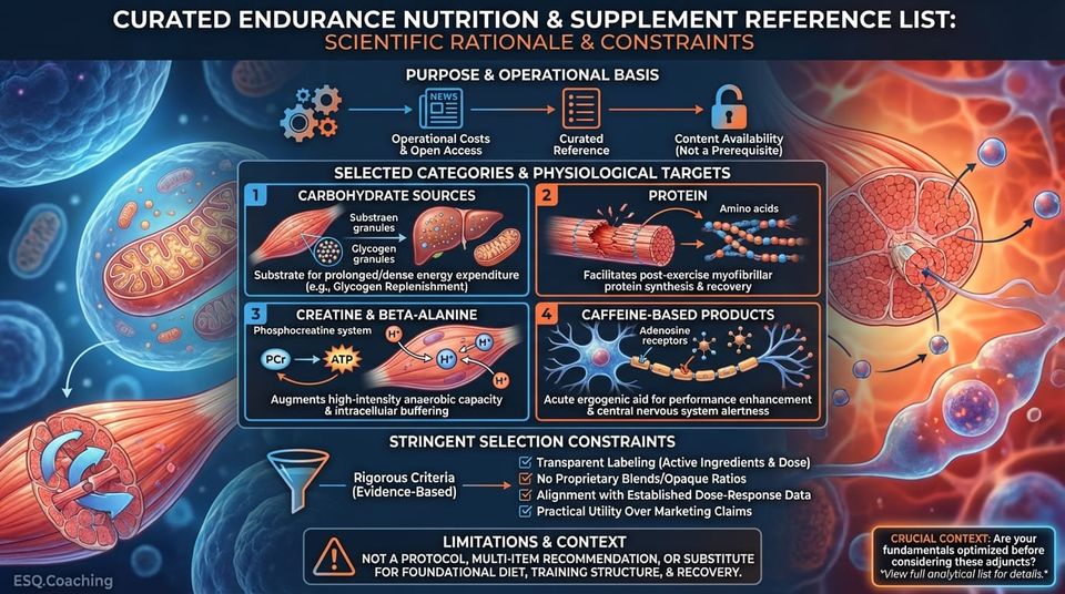 Essential endurance sport nutrition