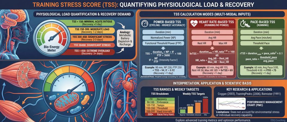 Training Stress Score Calculator