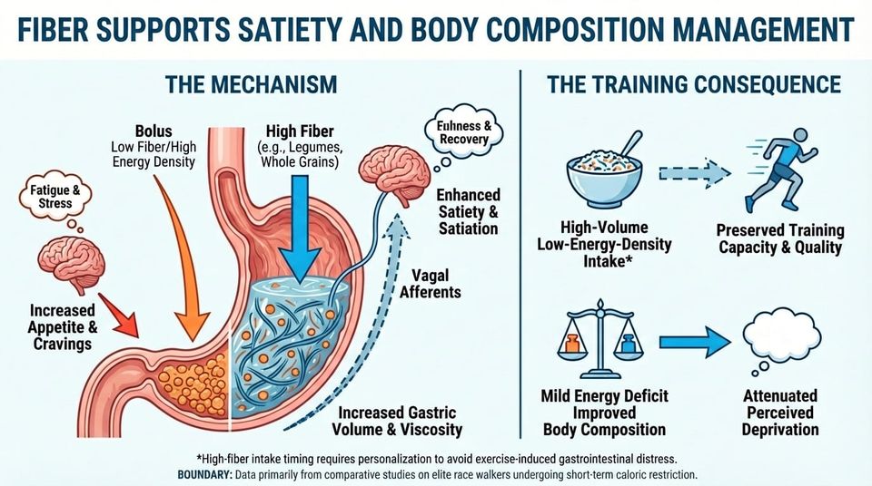 Snippet #018: Fiber Increases Gastric Volume to Optimize Body Composition