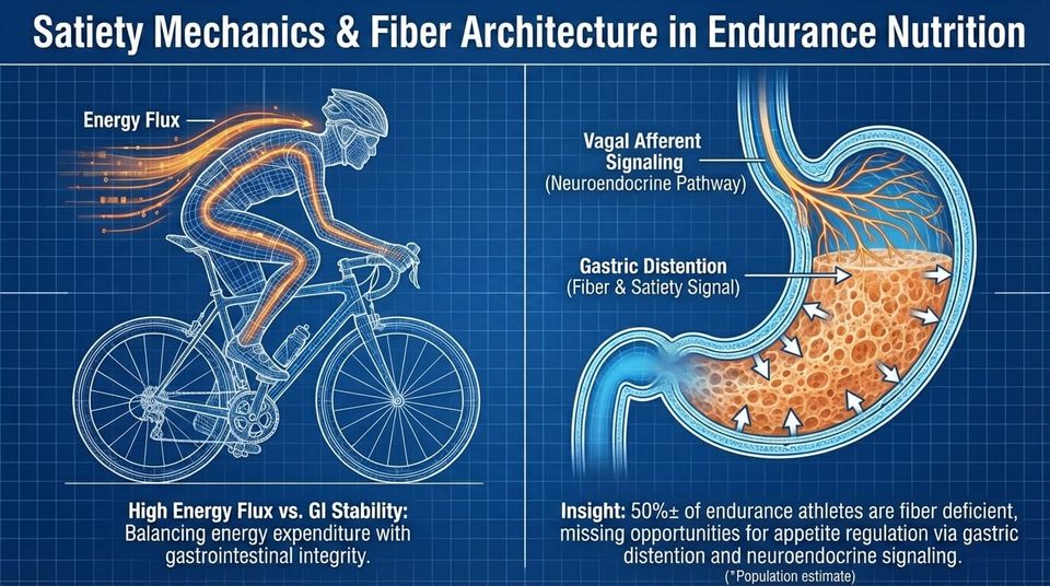 Entry #021: Satiety Mechanics and Fiber Architecture in Endurance Nutrition