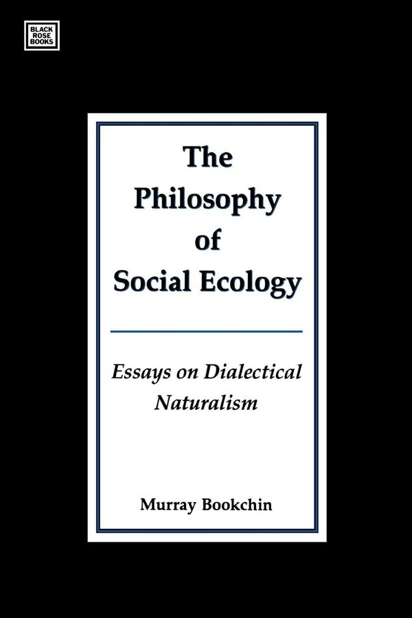 Cover — The Philosophy of Social Ecology
