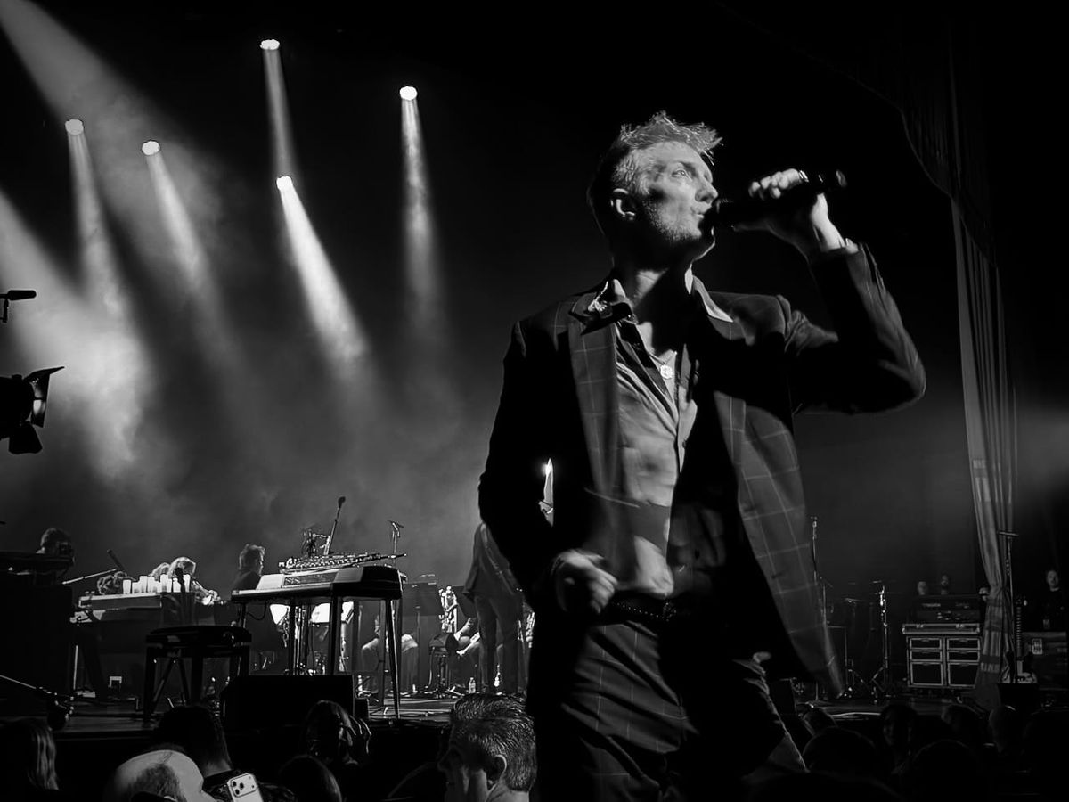 Josh Homme of Queens of the Stone Age performing in Austin, TX.