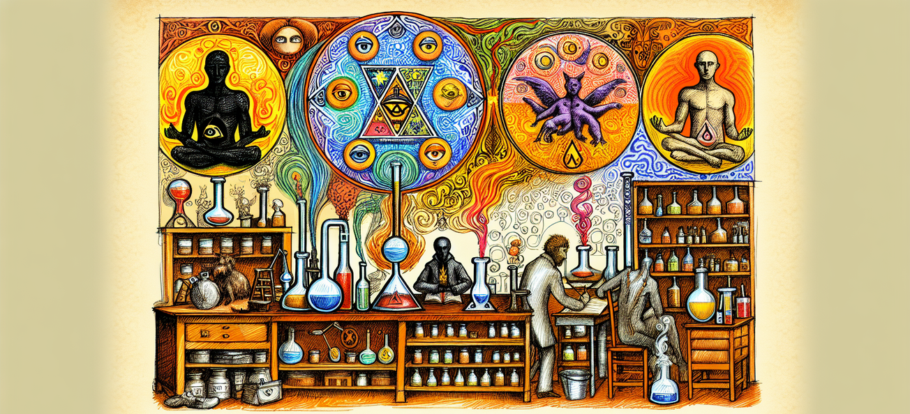 Jung et l'alchimie : une métaphore du processus d'individuation