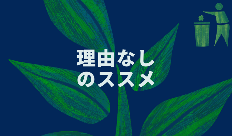 理由なし、のススメ
