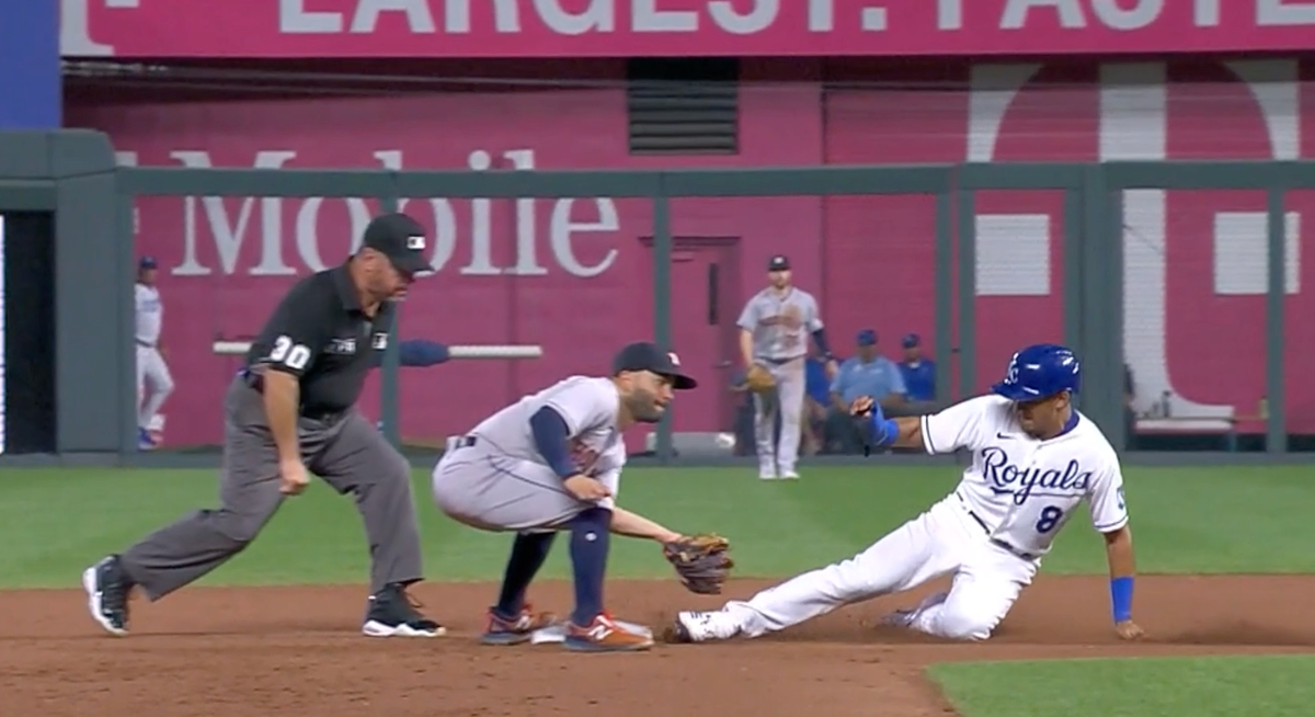 Hitting the afterburners with the running Royals