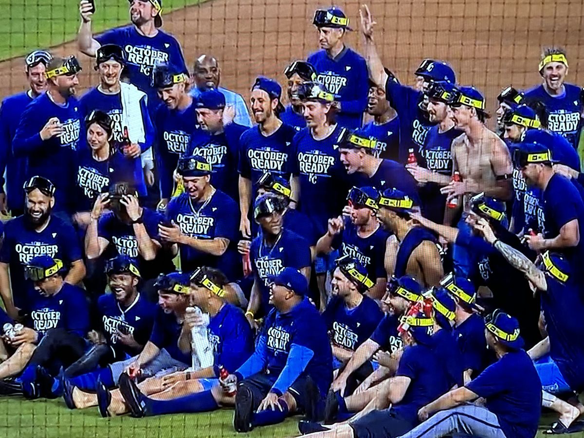 They're in! The Royals clinch a spot in the postseason