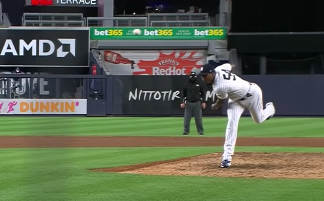 The Royals think Aroldis Chapman can help their bullpen