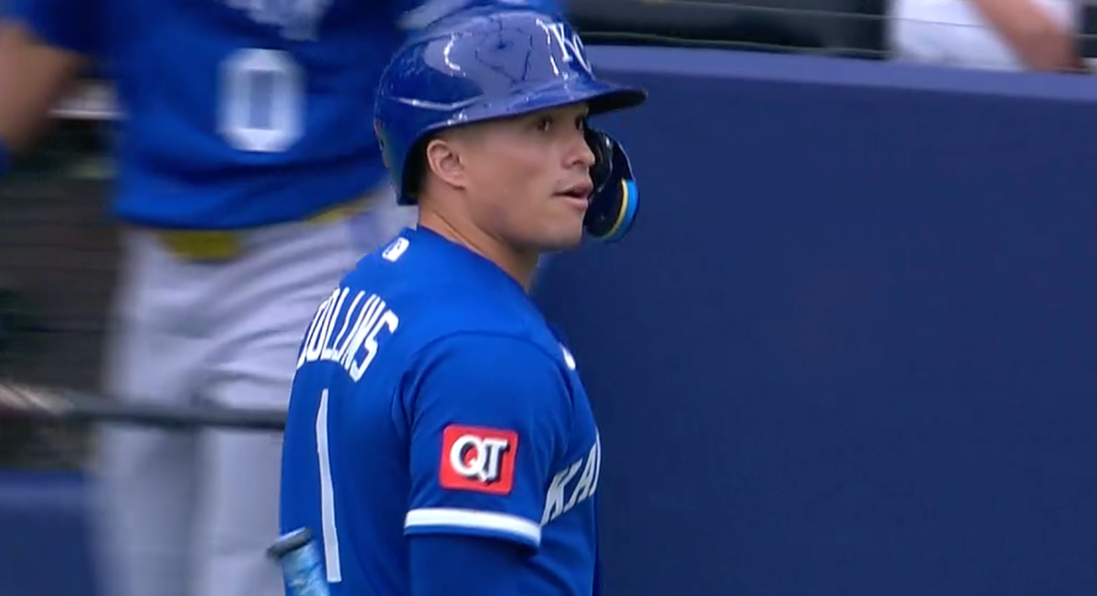 Royals on the wrong side of a near no-hitter