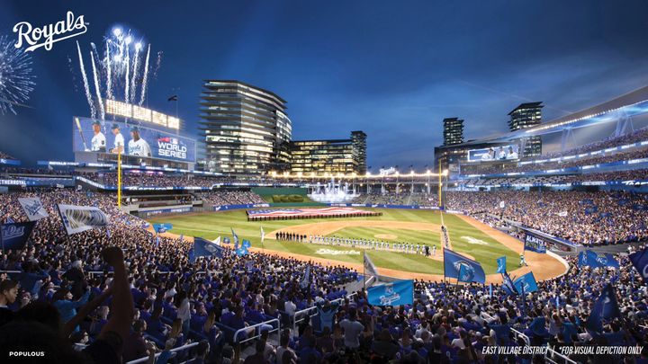 The Royals realize their vision for a new ballpark. Twice.