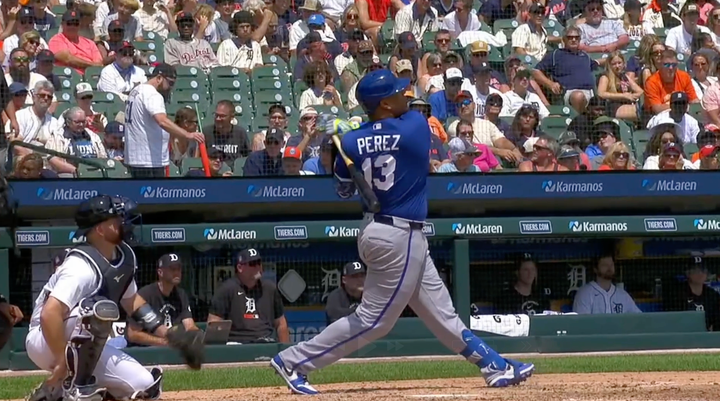 Home Run Royalty! Salvy stands alone