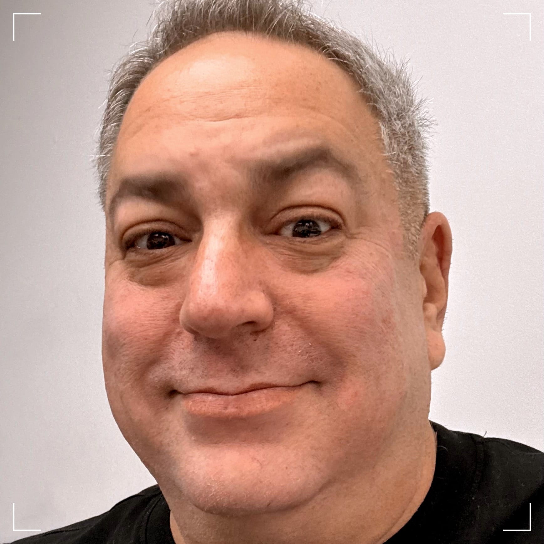 Me, newly clean-shaven 