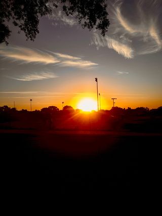GJHS Sunrise Over the Softball Fields