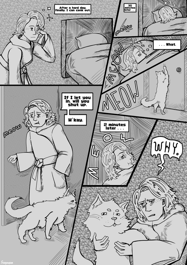The Cat At Three AM