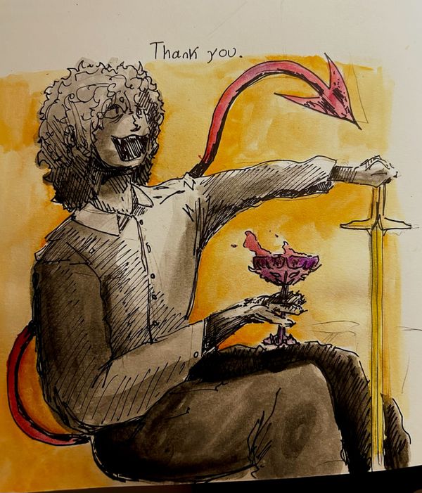 Inktober - "Award"