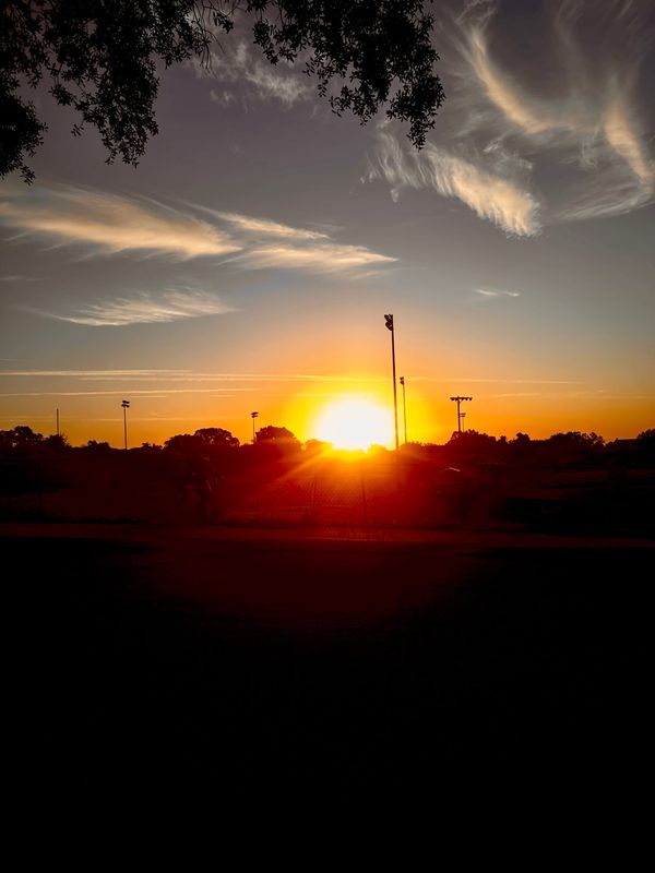 GJHS Sunrise Over the Softball Fields