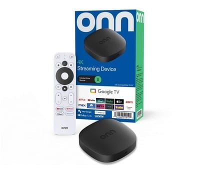 onn. Google TV 4K Streaming Box