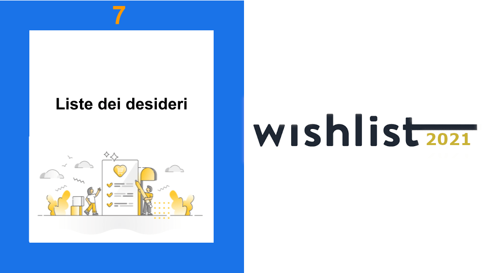 2 Ragazzi che segnano le Liste dei Desideri - Wishlist 2021