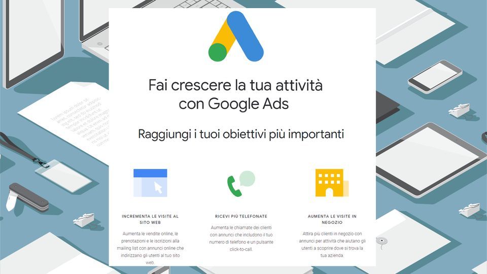 La pubblicità di Google Ads: ottima soluzione per le imprese locali