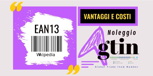 Locandina Codici EAN13 e noleggio GTIN