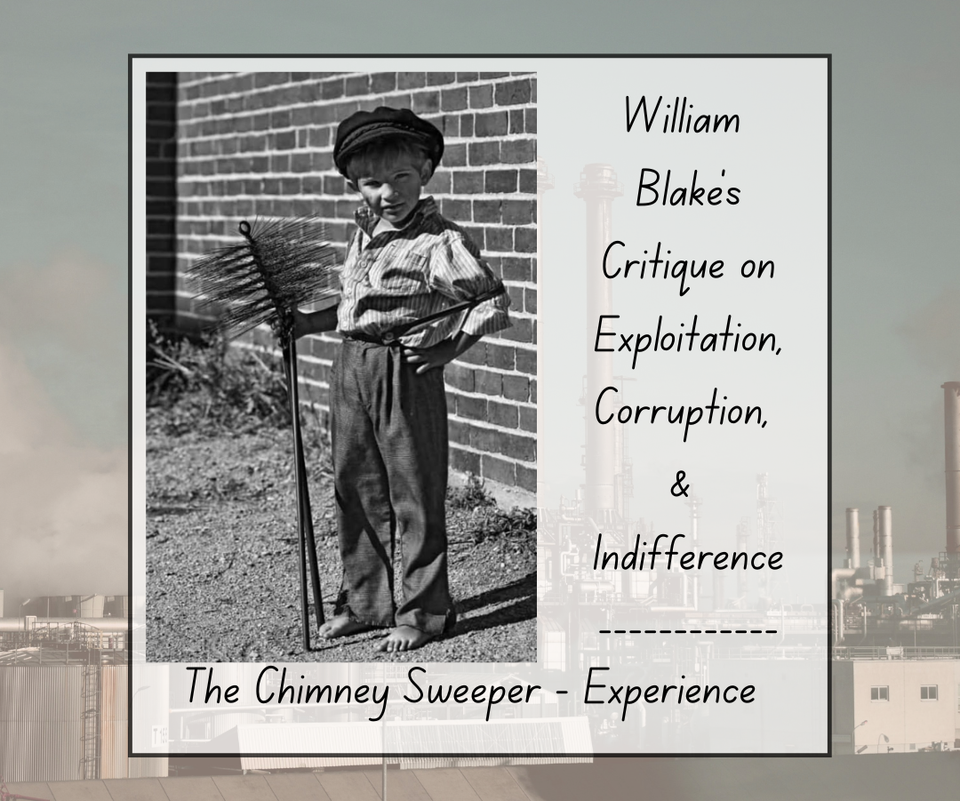Writing an Essay for William Blake's Chimney Sweeper for CIE Literature