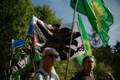 50.000 Leute sind am Samstag zum Hambacher Forst gereist
