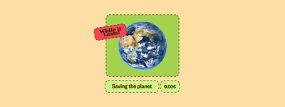 Keine Inflation auf Klimaschutz