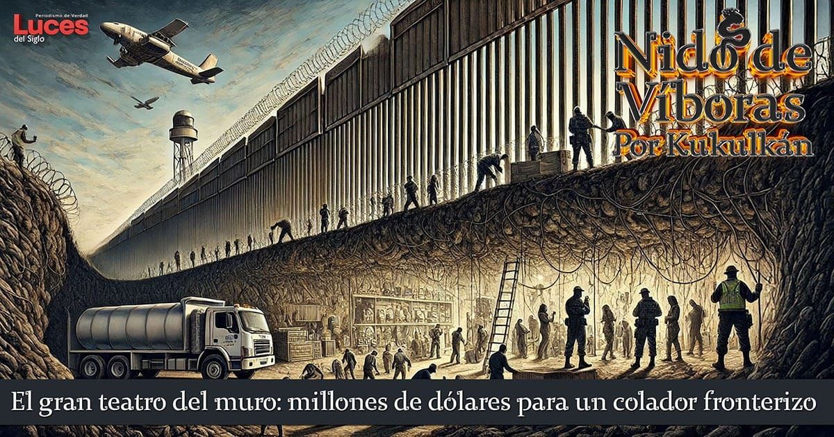 El gran teatro del muro: millones de dólares para un colador fronterizo