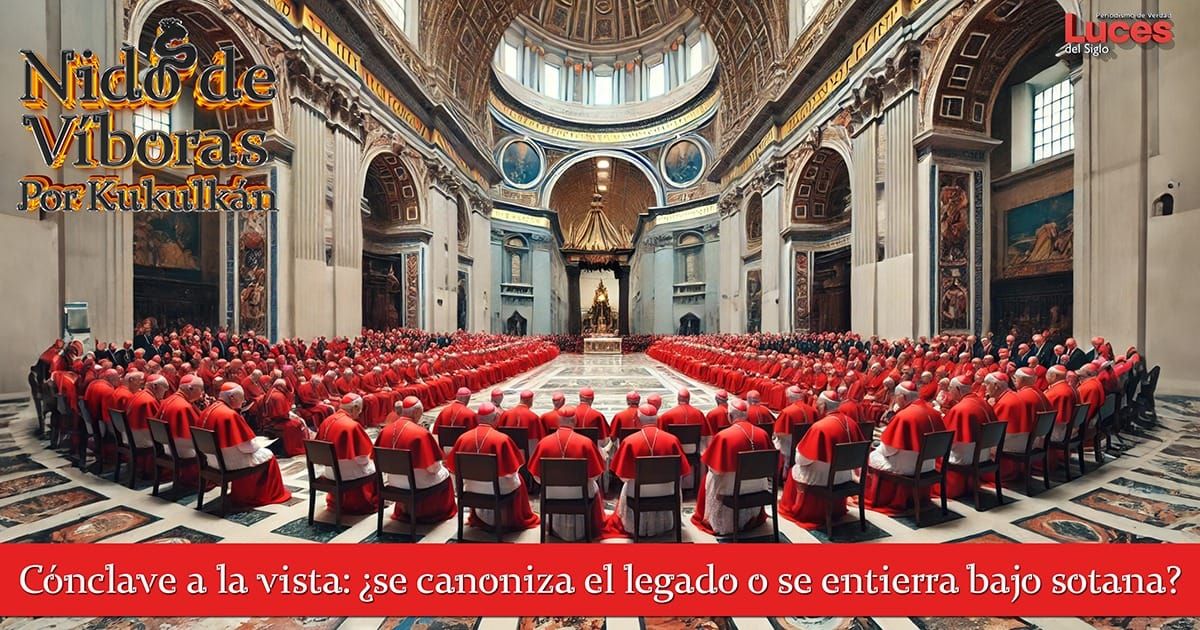 Cónclave a la vista: ¿se canoniza el legado o se entierra bajo sotana?