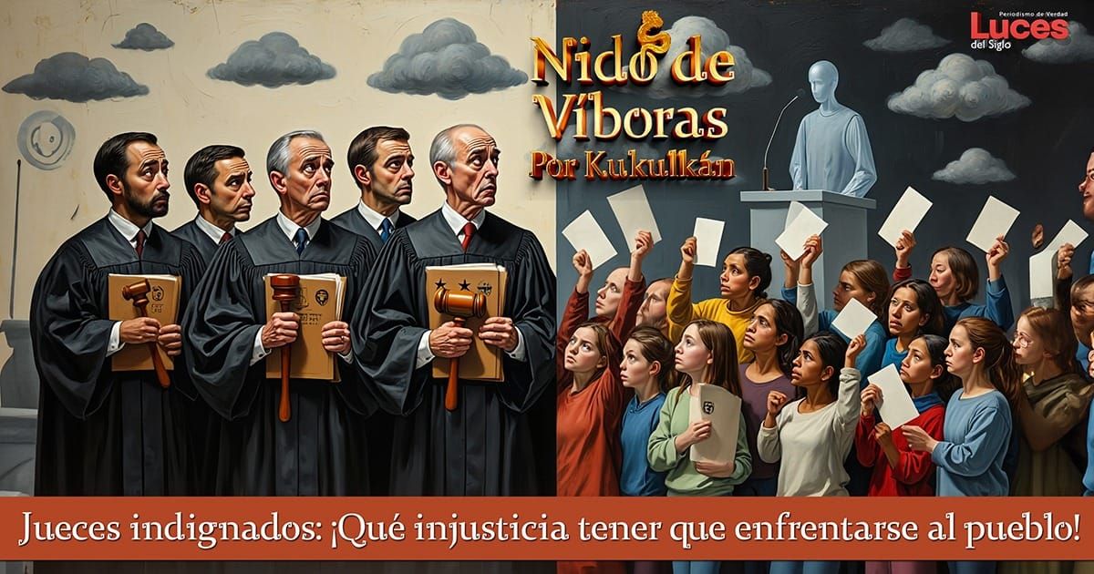 Jueces indignados: ¡Qué injusticia tener que enfrentarse al pueblo!