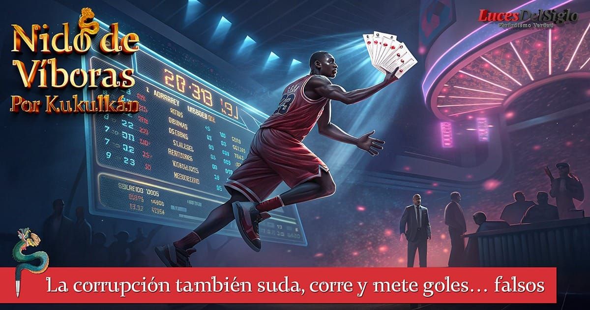 La corrupción también suda, corre y mete goles… falsos