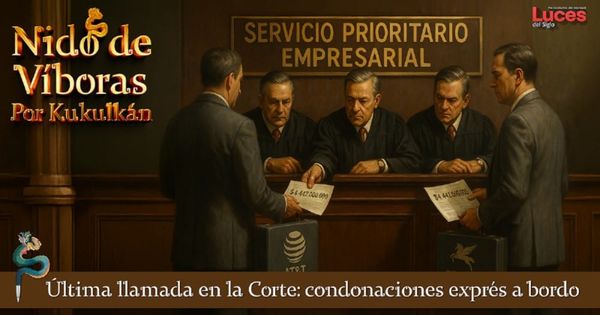 Última llamada en la Corte: condonaciones exprés a bordo
