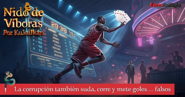 La corrupción también suda, corre y mete goles… falsos