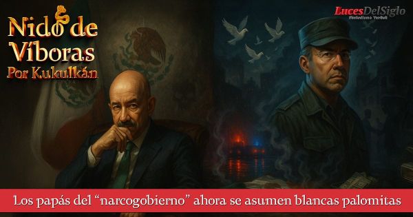 Los papás del “narcogobierno” ahora se asumen blancas palomitas